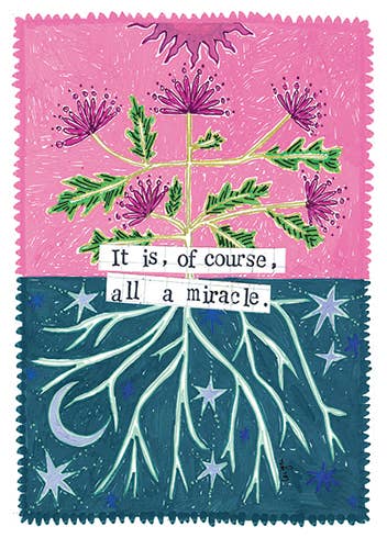 All a Miracle Support Greeting Card