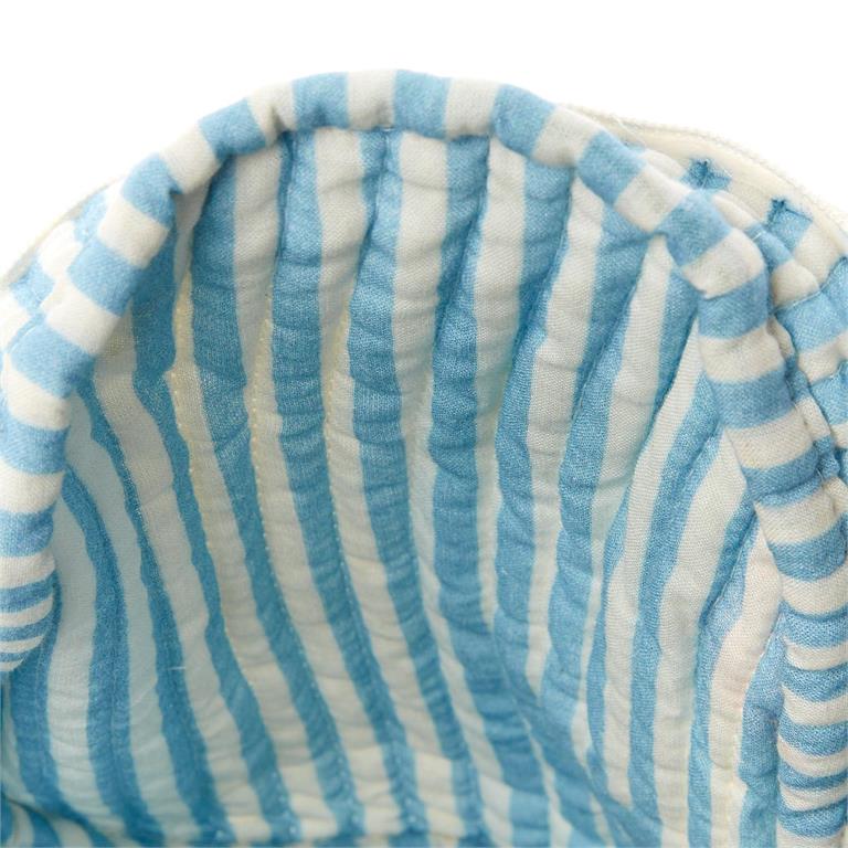 Orange Grove Round Zip Pouch