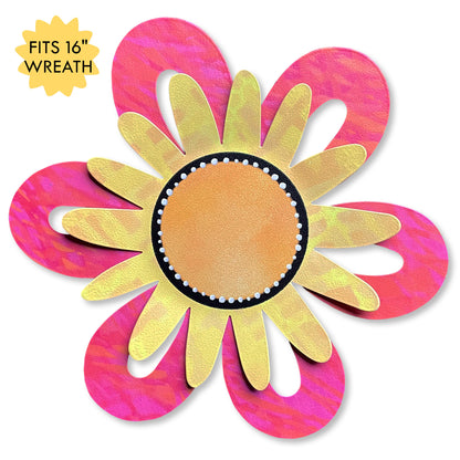 Flower Magnetic Art Pop, Dimensional Yellow w/ Loop
