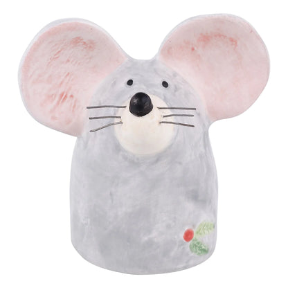 Christmas Mouse Ceramic Figurine - Glory Haus Topper