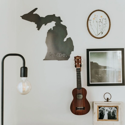Michigan "Home" Wall Decor