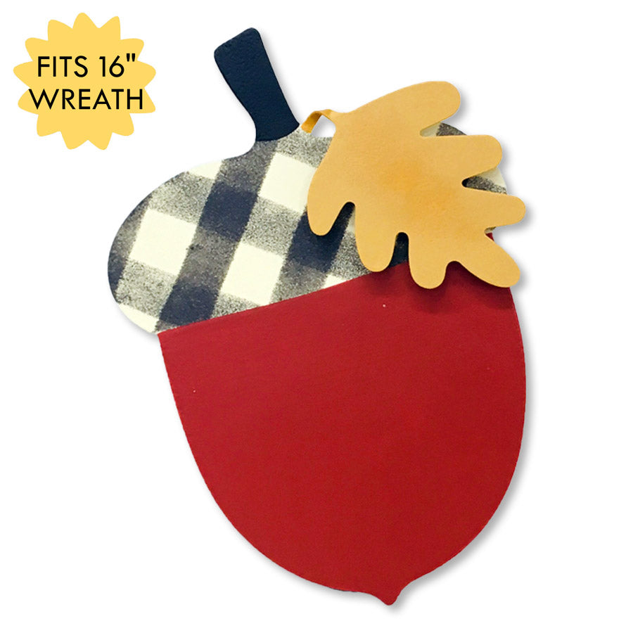 Acorn w/ Leaf Magnetic Art Pop