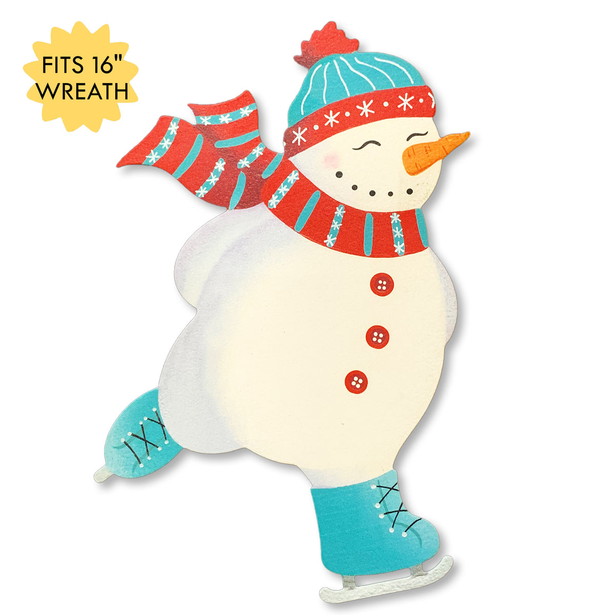 Schneemann Magnetischer Art Pop