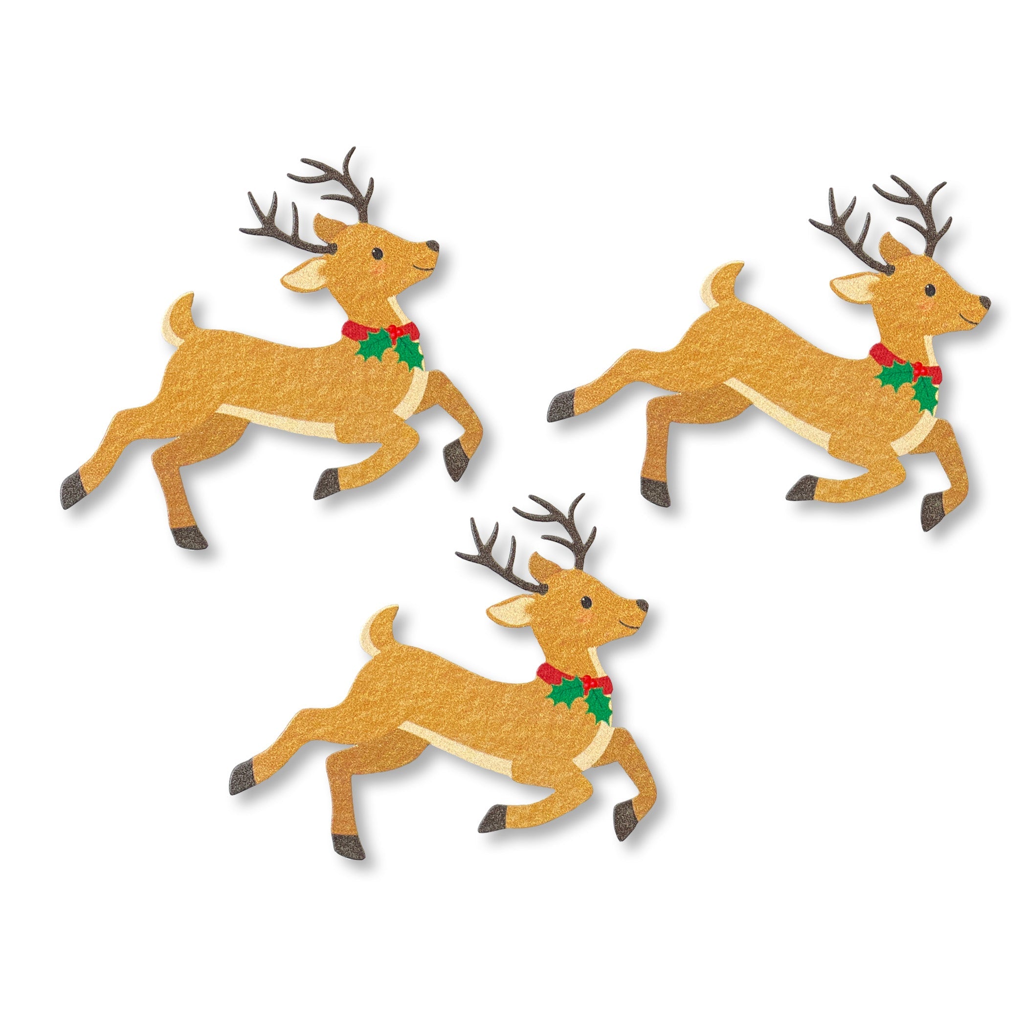 Reindeer Magnets S/3