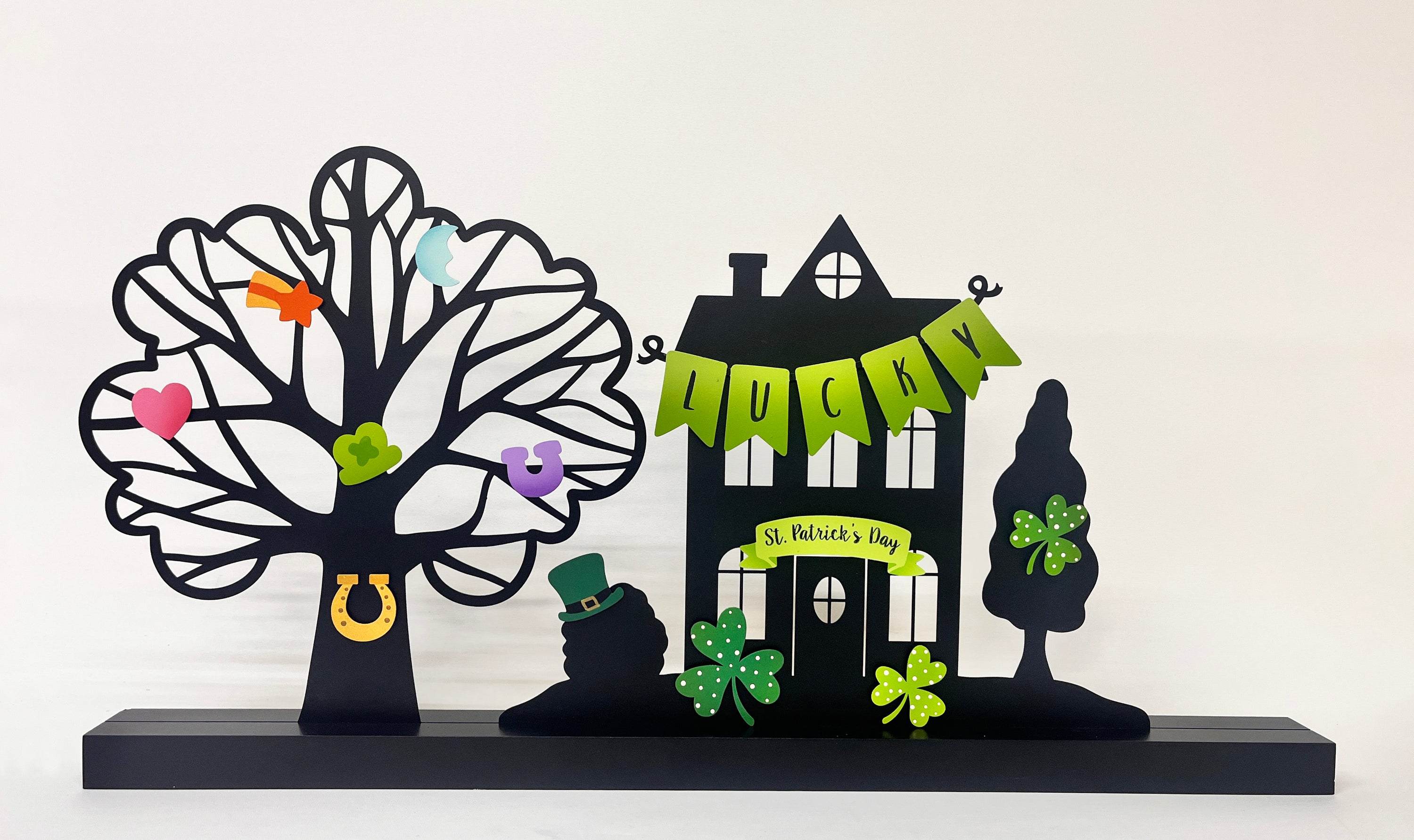Lucky Wreath Kit Magnets S/4