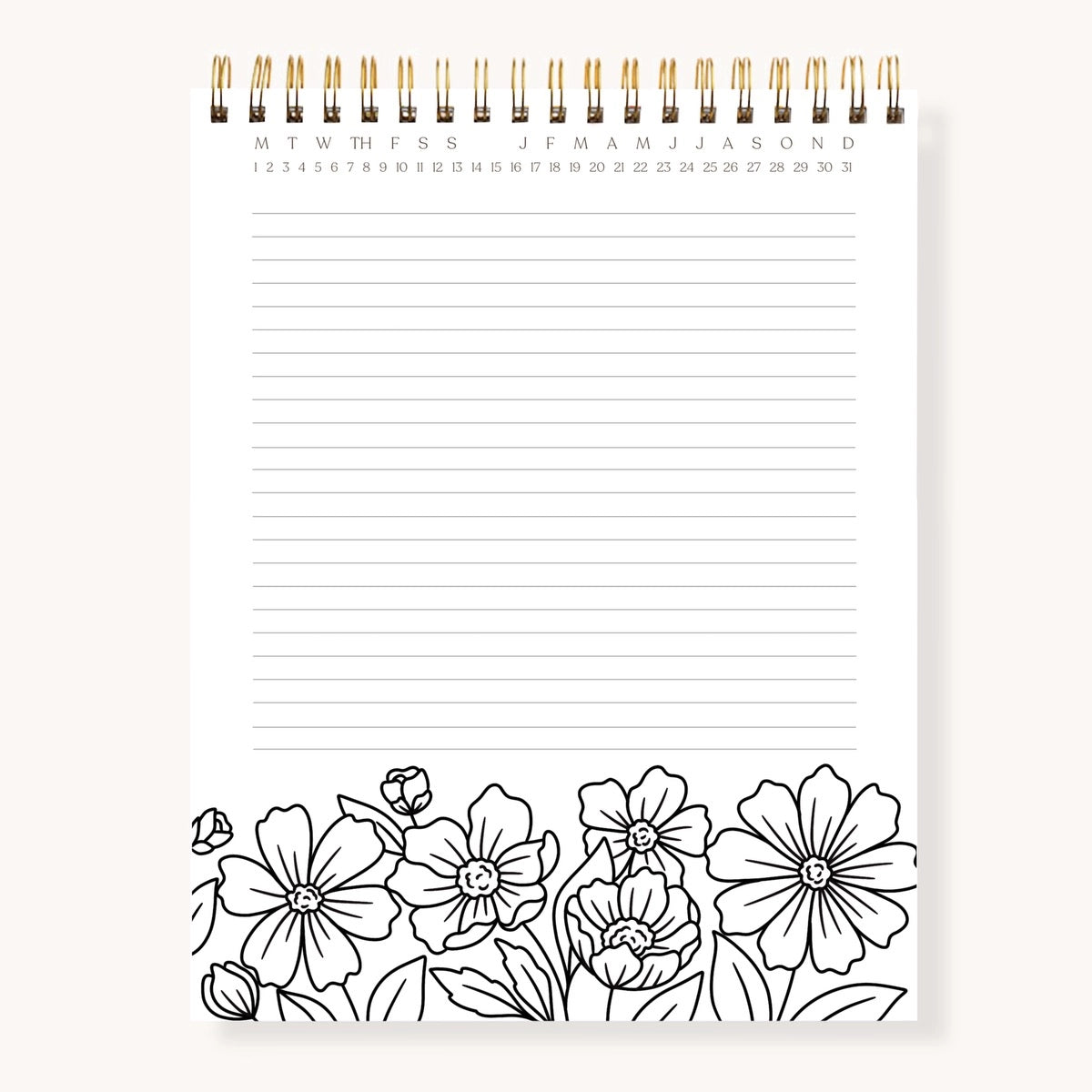 Color-in Notebook