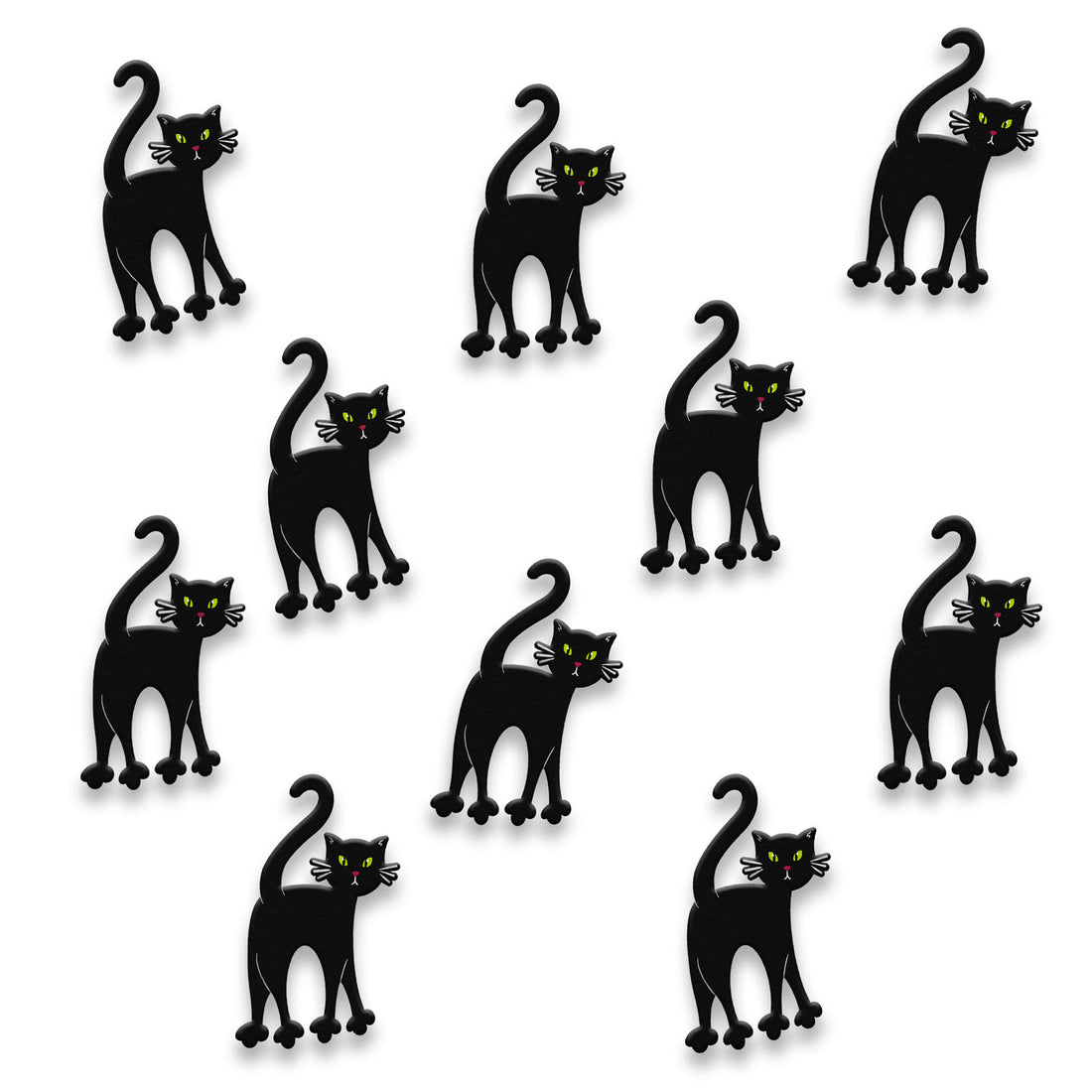 Halloween-Katzenmagnet