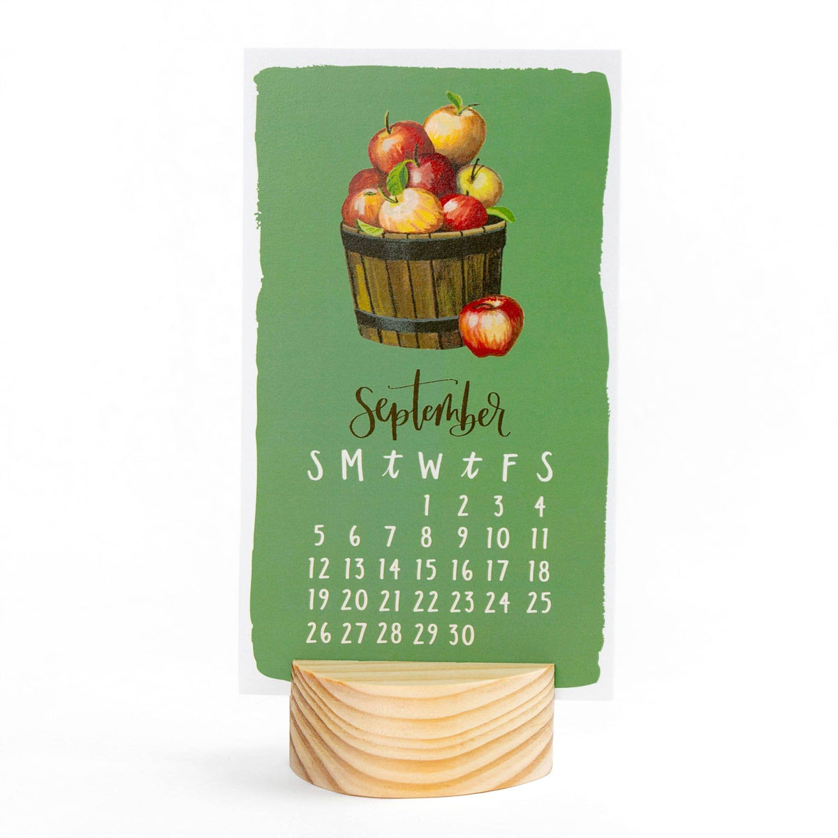 I Remember When 2027 Mini Desk Calendar + Wooden Block