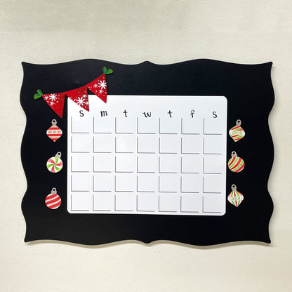 Holiday Calendar Memo Board Gift Set