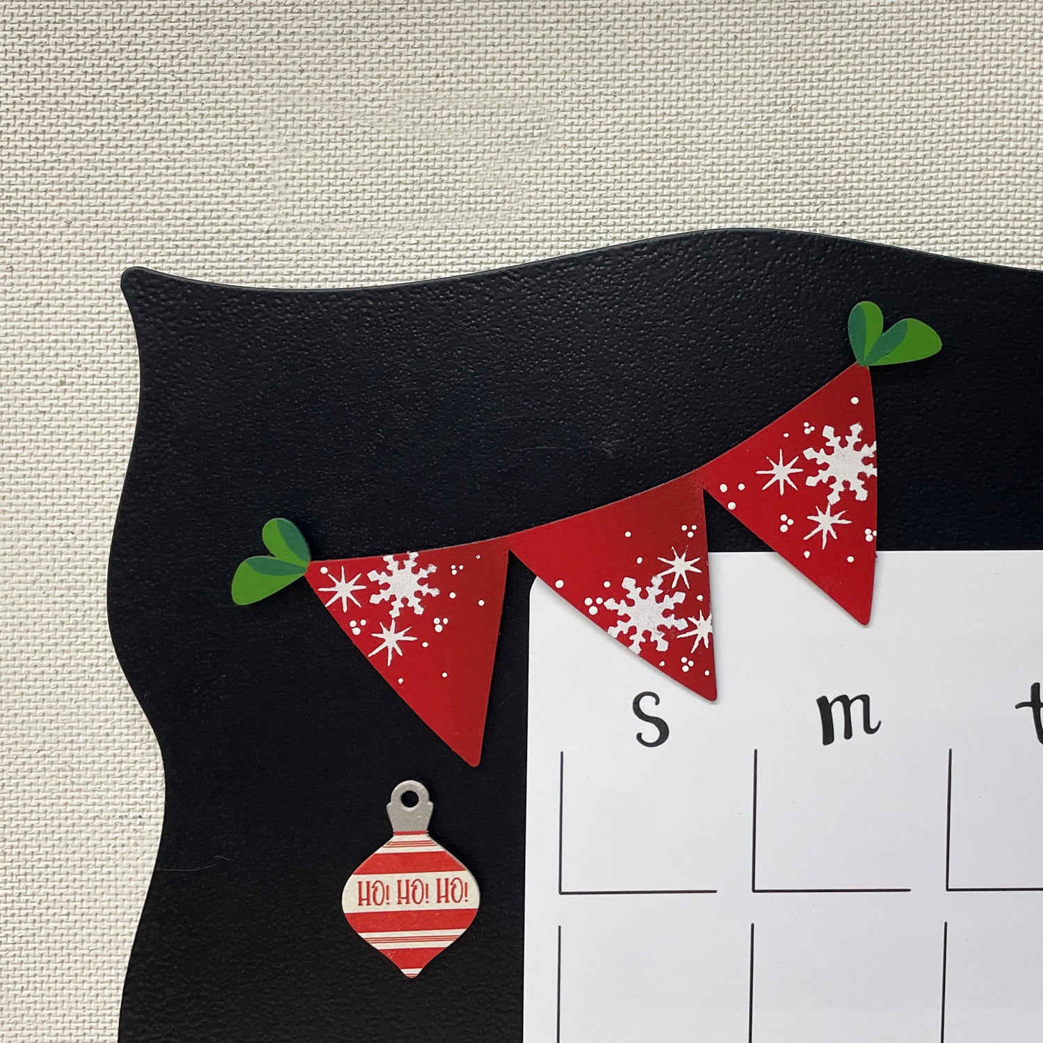 Holiday Calendar Memo Board Gift Set