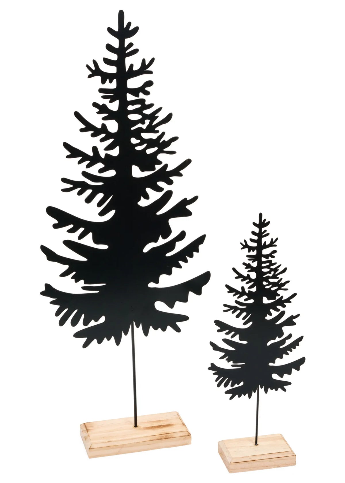 Decorative Tree w/ Wood Base (2 sizes)