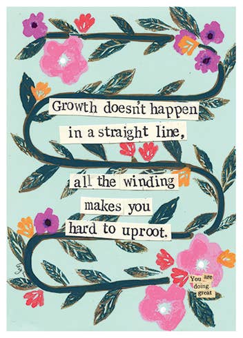 Hard to Uproot Greeting Card