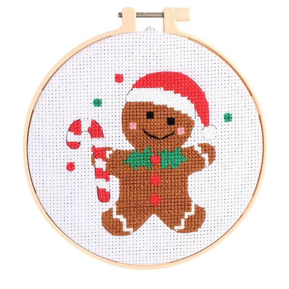 Holiday Cross Stitch Kit - 4 Styles
