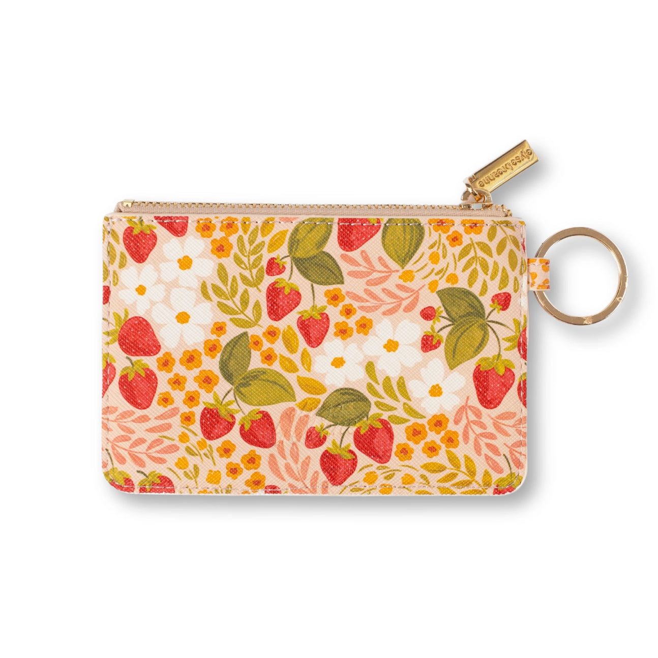 ID Holder - Strawberry Patch