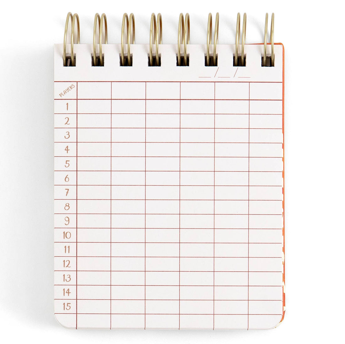 Sunriver Scorecard Notebook