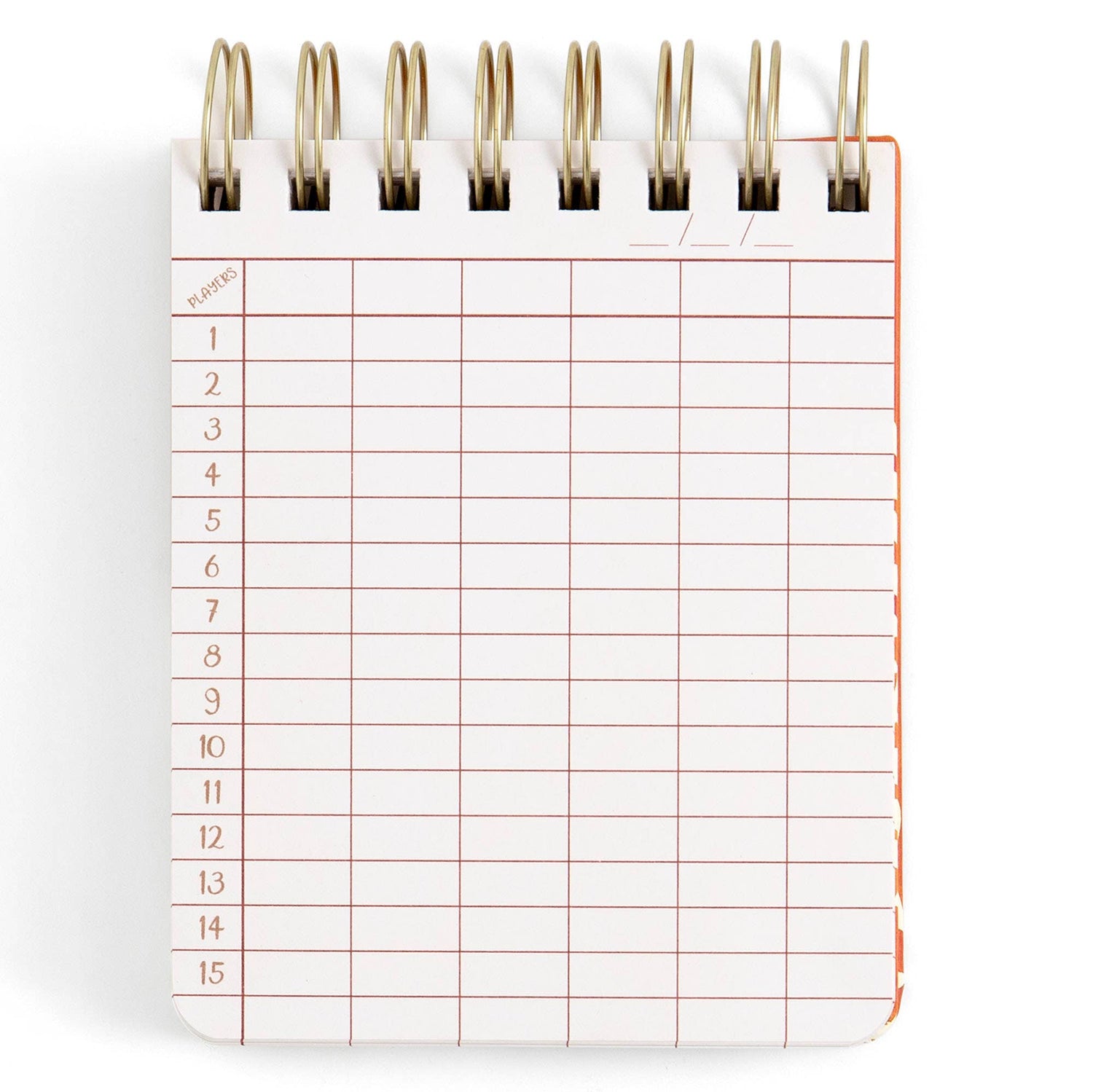 Sunriver Scorecard Notebook