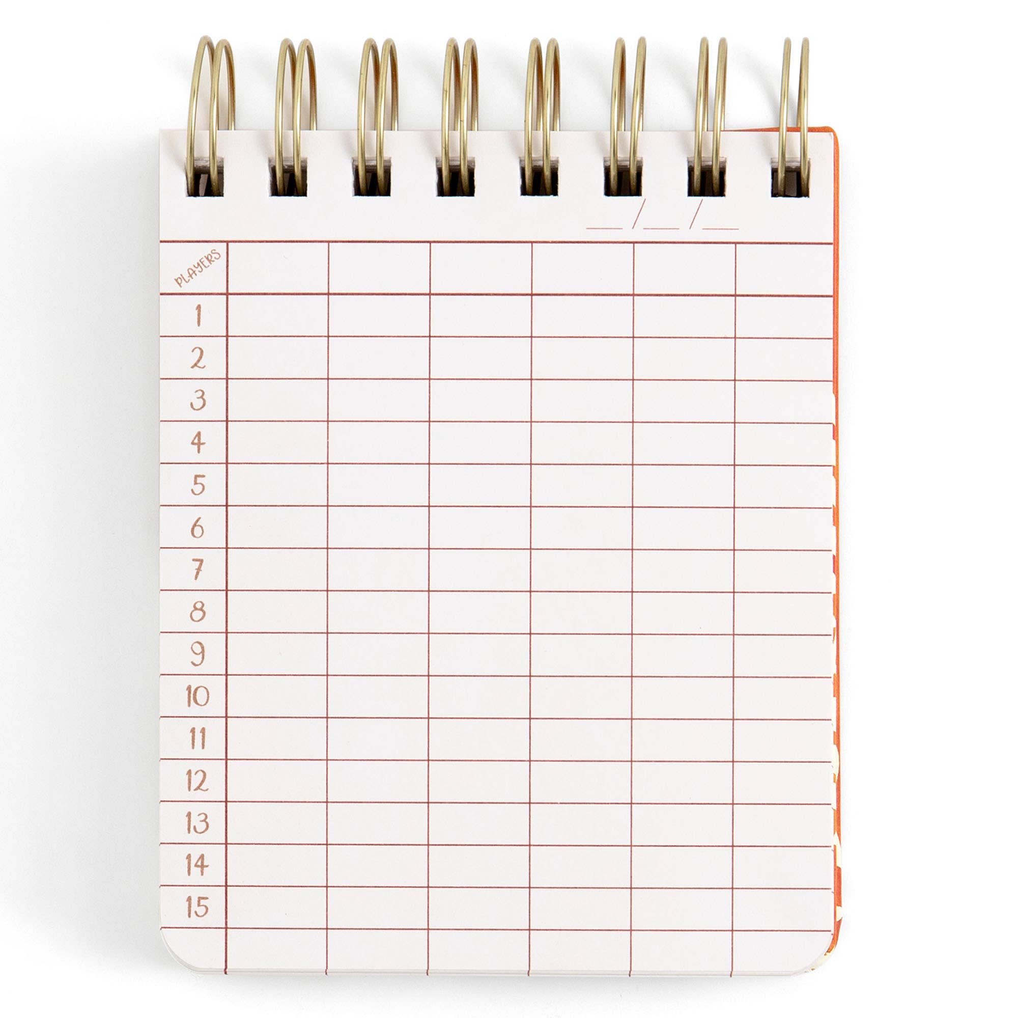 Sunriver Scorecard Notebook