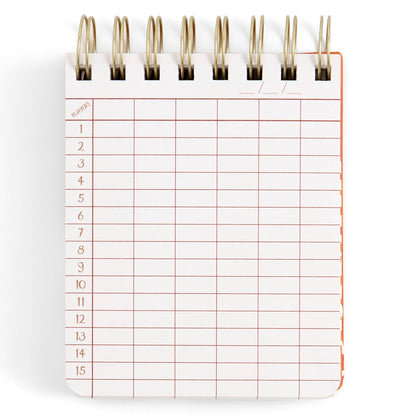 Sunriver Scorecard Notebook