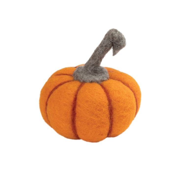 Felt Fairy Pumpkin- 3.5" diameter
