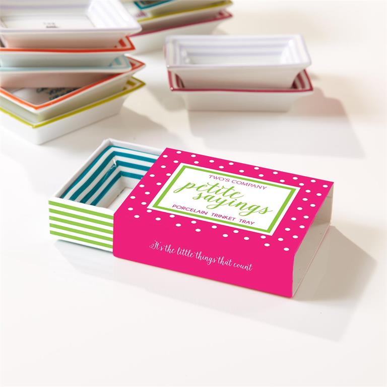 Petite Saying Trinket Tray (12 styles)