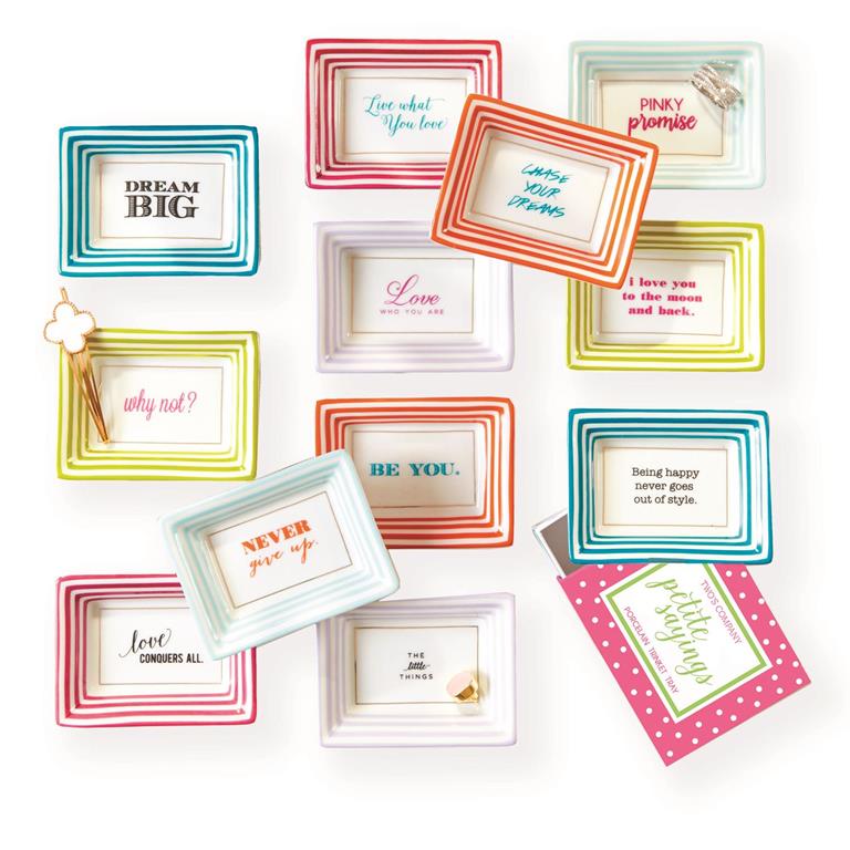 Petite Saying Trinket Tray (12 styles)