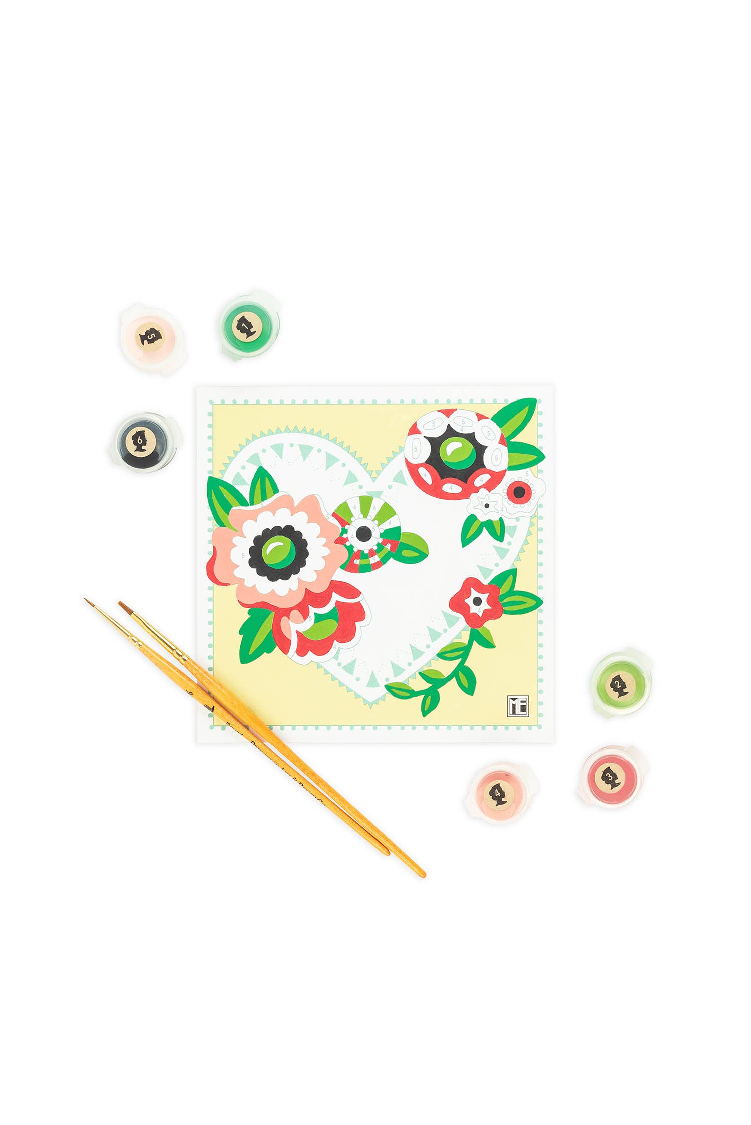 From ME to You Mary Engelbreit Mini Paint-by-Number Kit