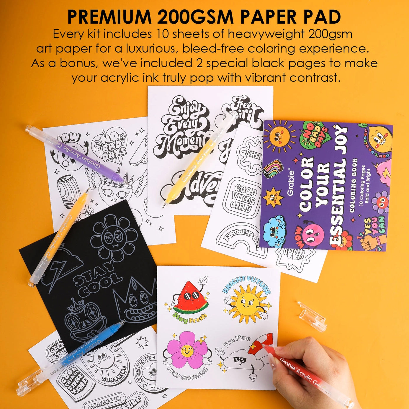 Bold &amp; Bright Coloring Kit