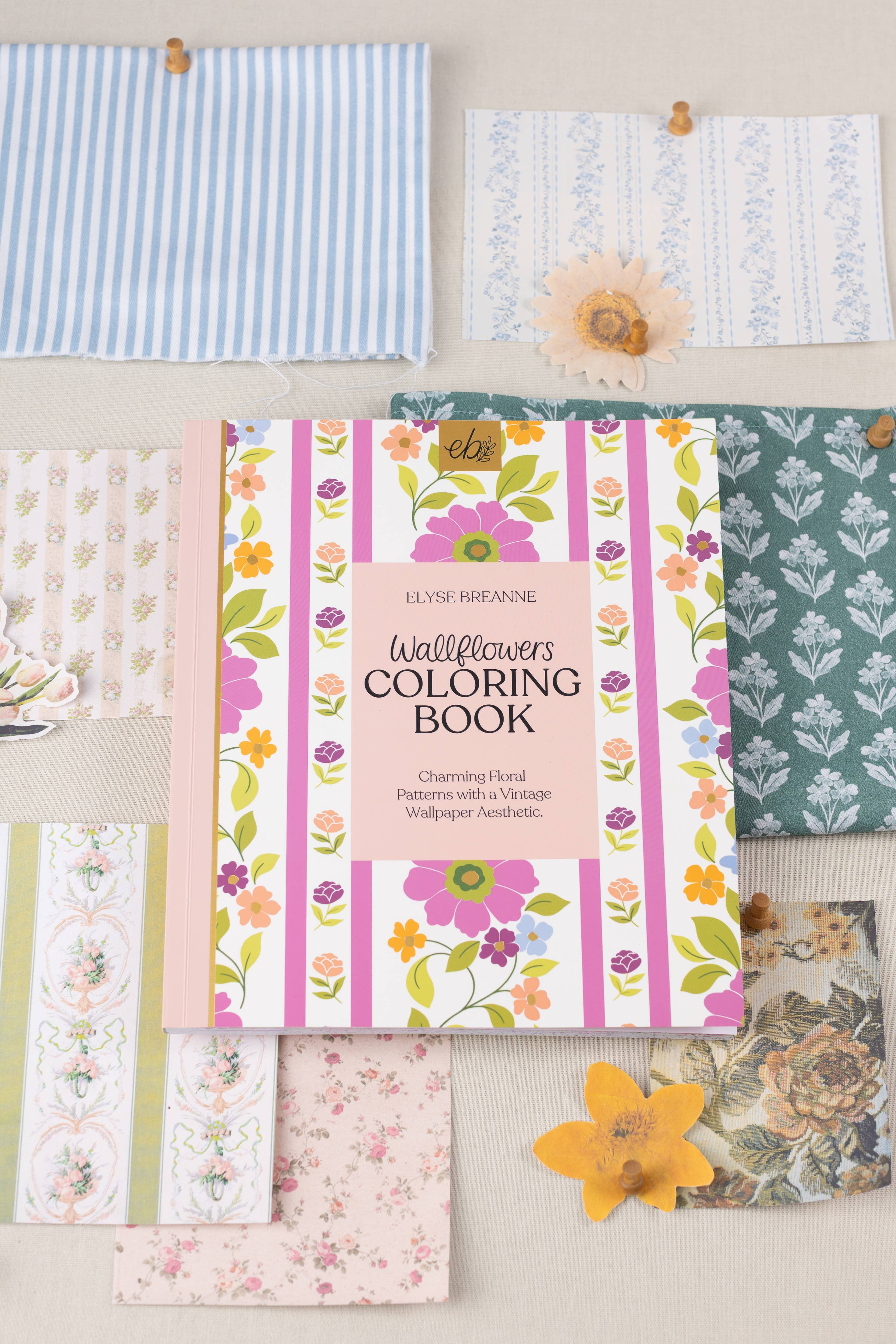Wallflowers Coloring Book