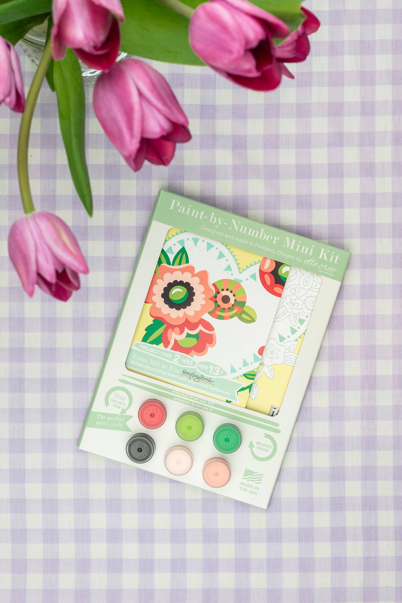 From ME to You Mary Engelbreit Mini Paint-by-Number Kit