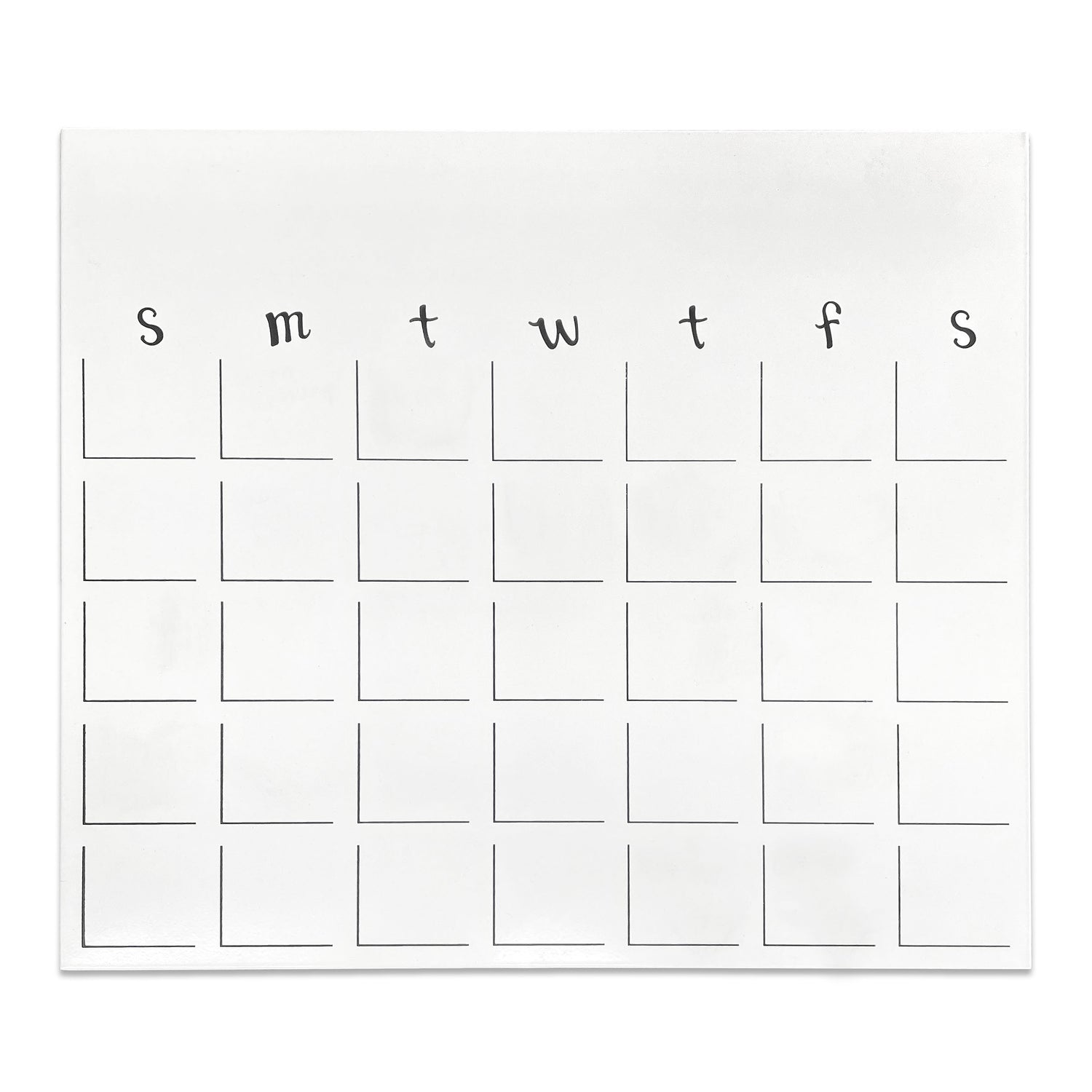 Dry Erase Magnetic Calendar - 15&quot;h x 17&quot;w