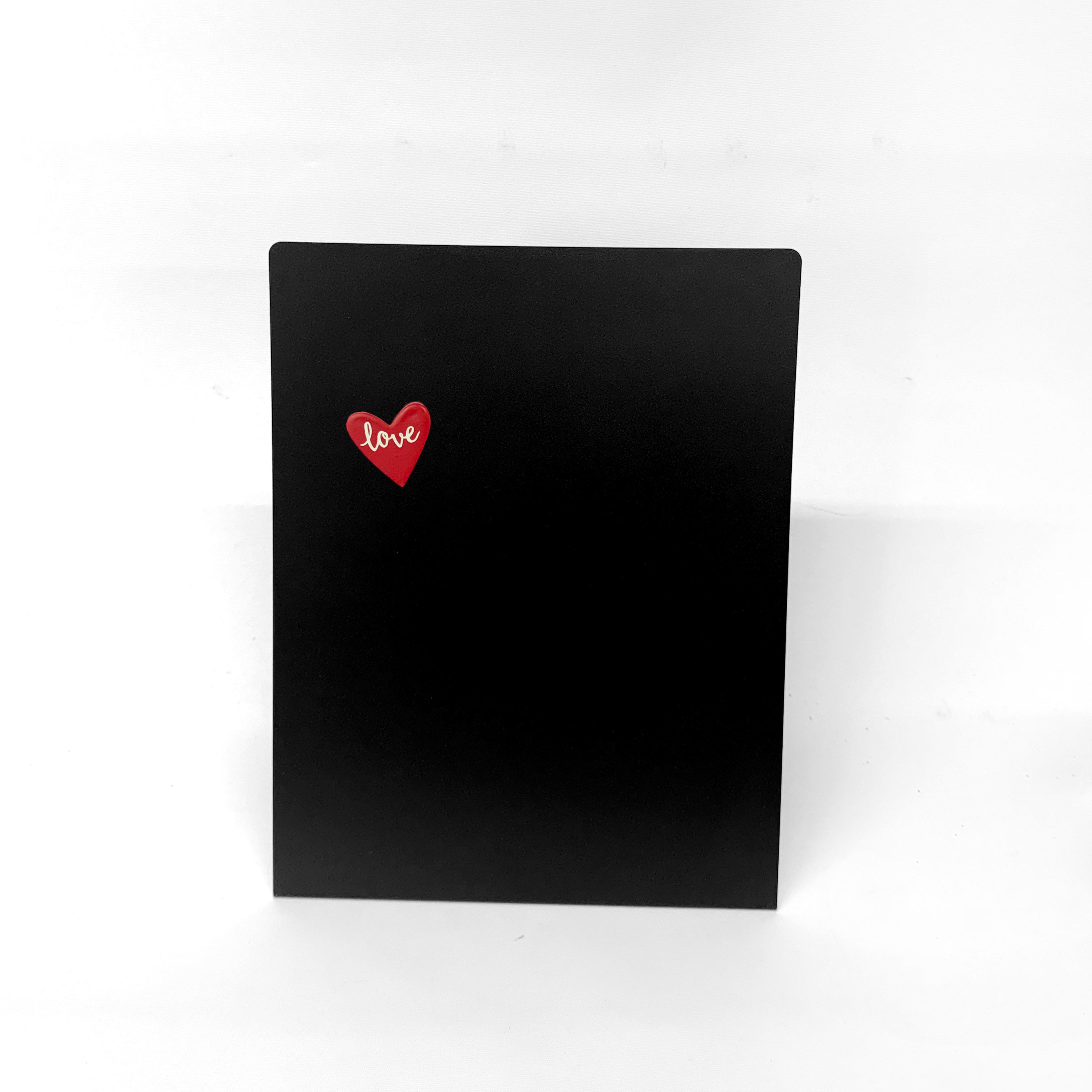Easel Bent w/ Str. Edge, Black 9x12