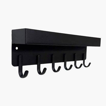 Magnetic Key Hooks, Black