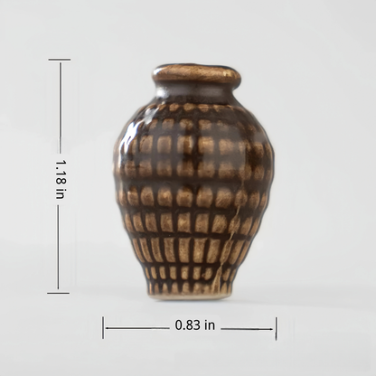 Miniature Flower Pot Vase Magnets