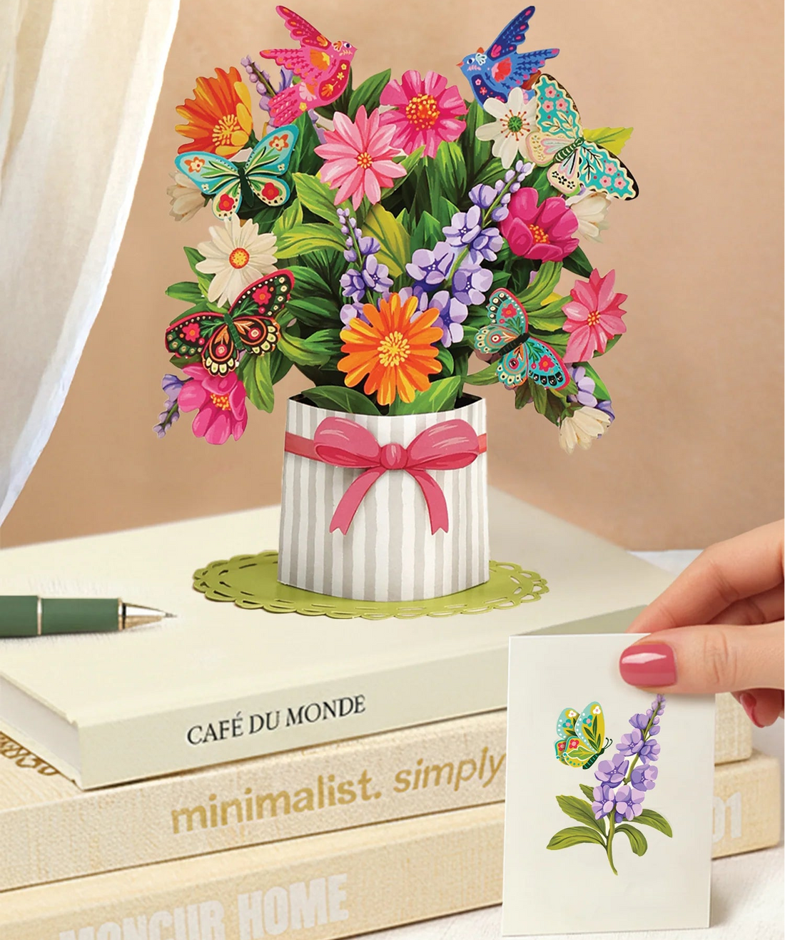 Mini Enchanted Garden Pop-Up Card