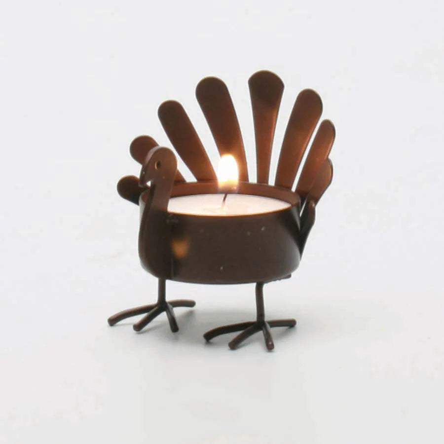 Standing Turkey Tealight Holder