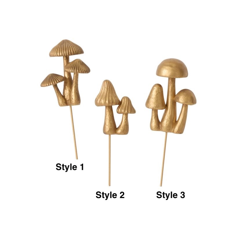 Mushroom Plant Stick (3 styles)