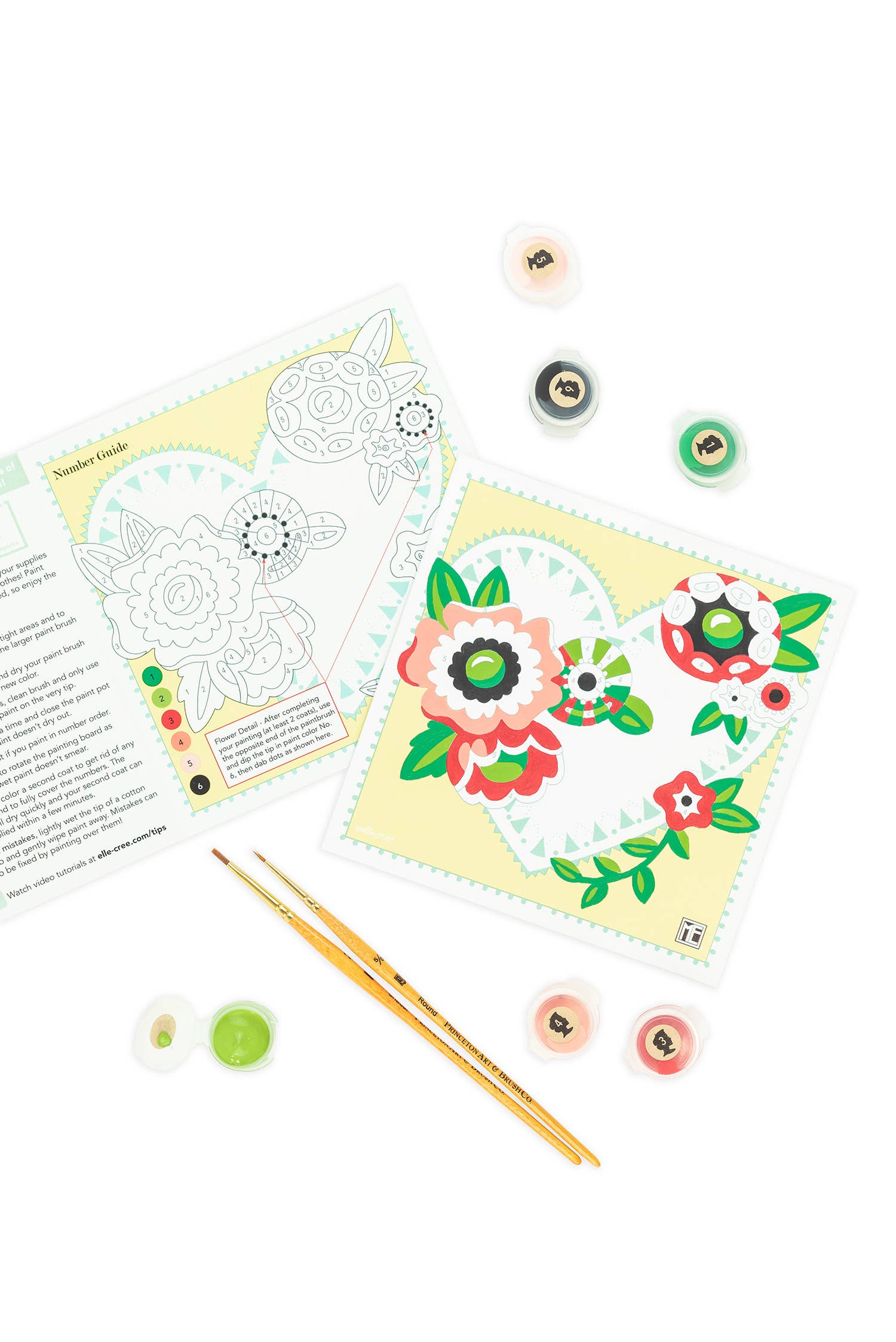 From ME to You Mary Engelbreit Mini Paint-by-Number Kit