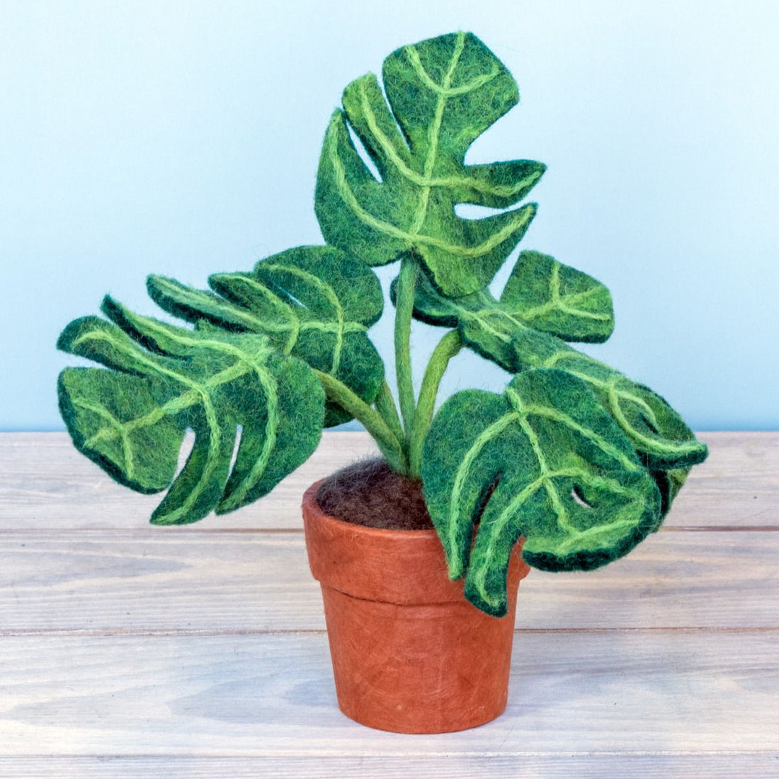 Monstera Plant Felt Plant