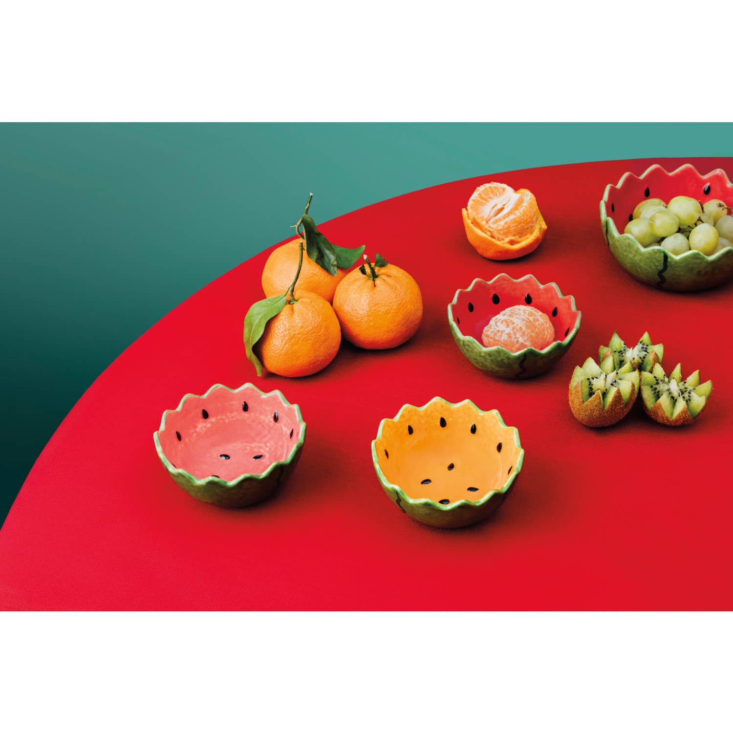 Melon Pop Shaped Bowl 5.25 inch