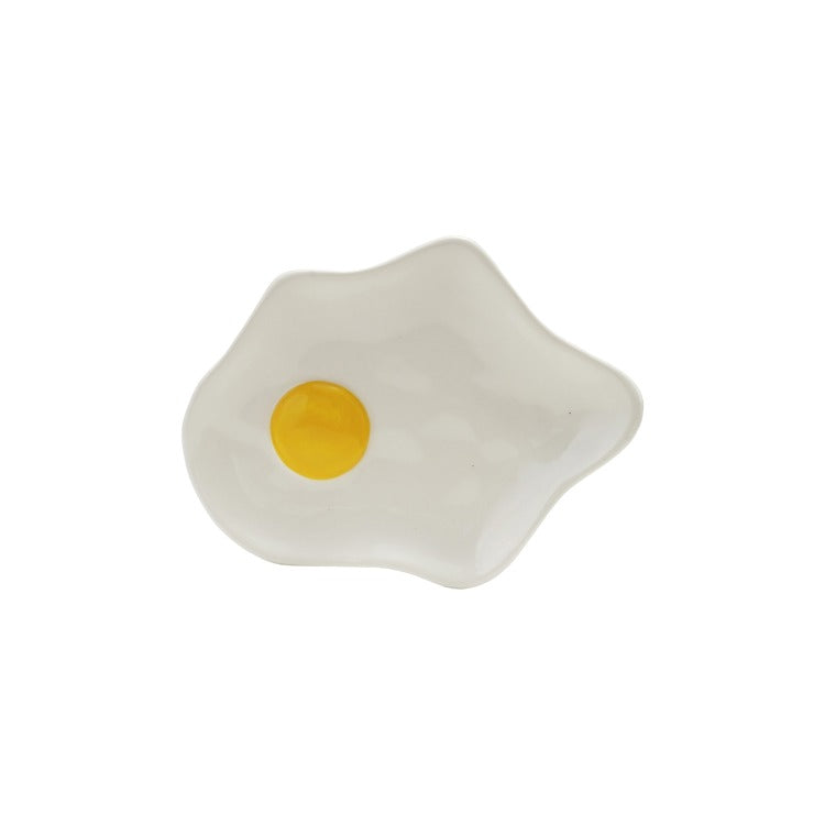 Stoneware Egg Shaped Dish