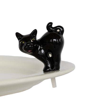 Scaredy Cat - Nora Fleming Mini (Black Cat )