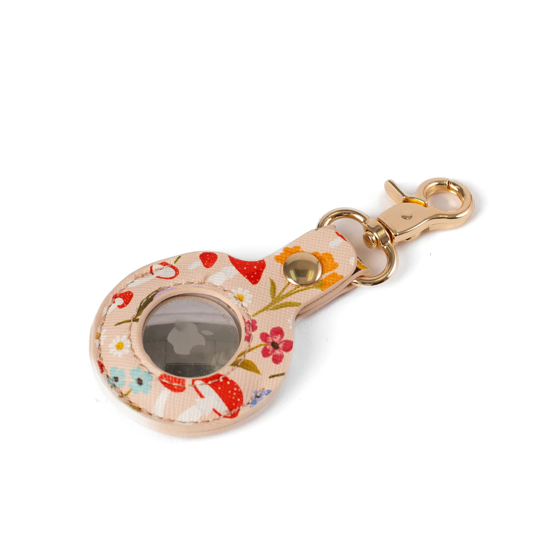 AirTag Keychain - Mushroom Meadows