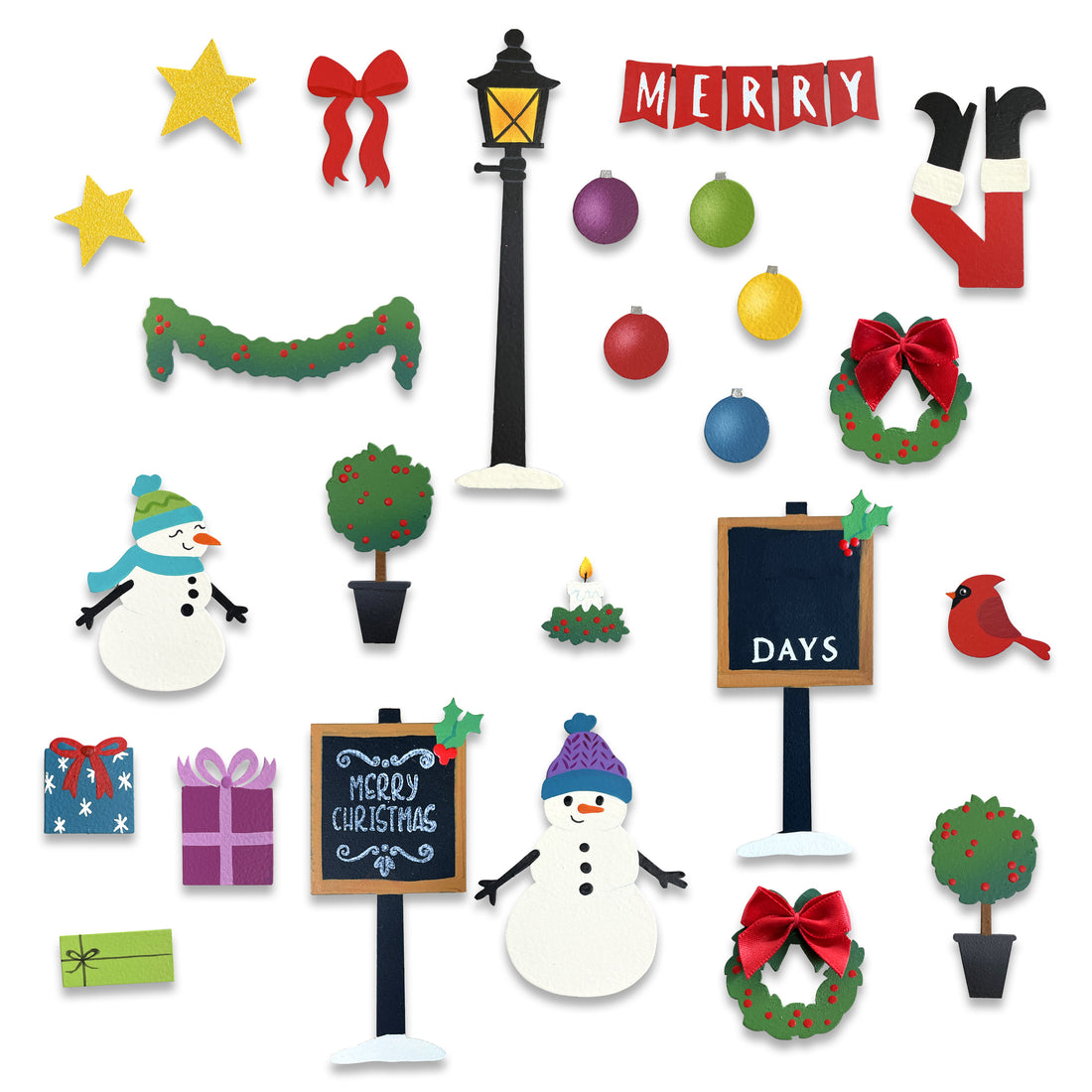 Advent Calendar Magnets S/25