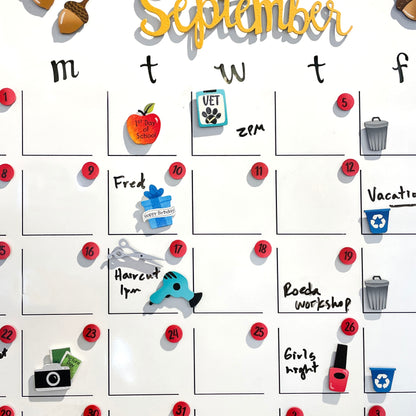 Pet Calendar Magnets S/3