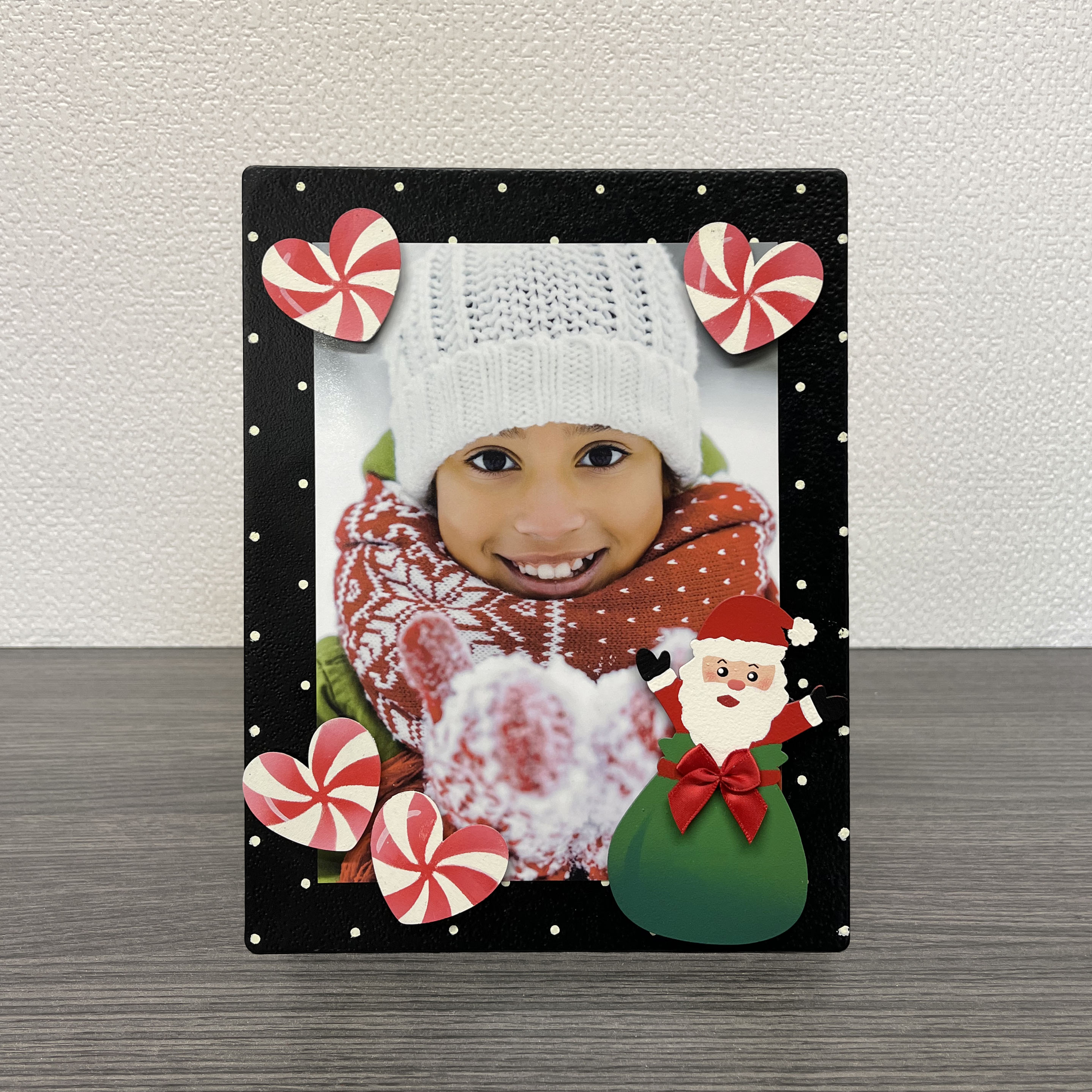 Überraschungs-Weihnachtsmann-Magnet 