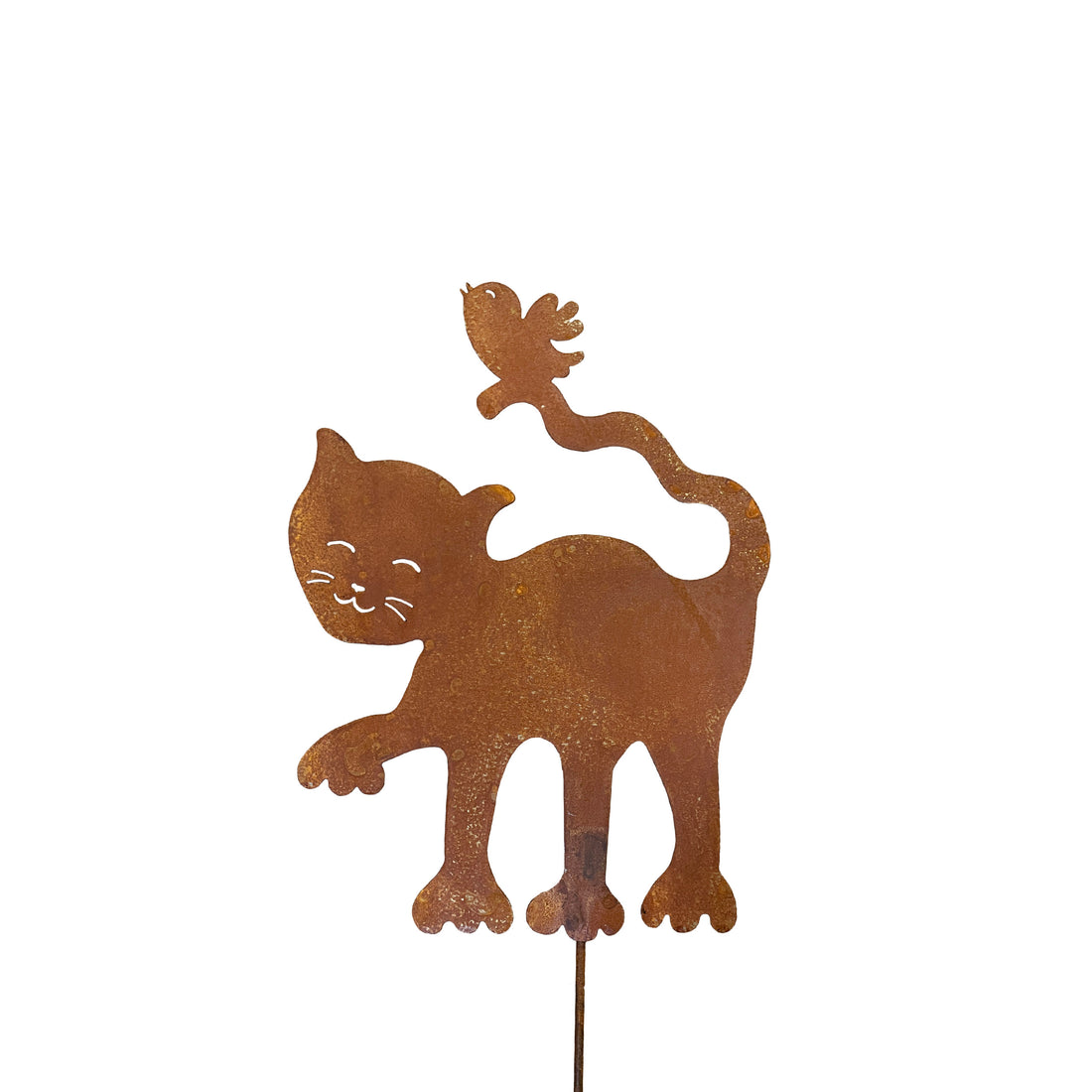 Faithful Friend Garden Stake Cat 13"