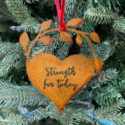 Heart w/ Vine Ornament