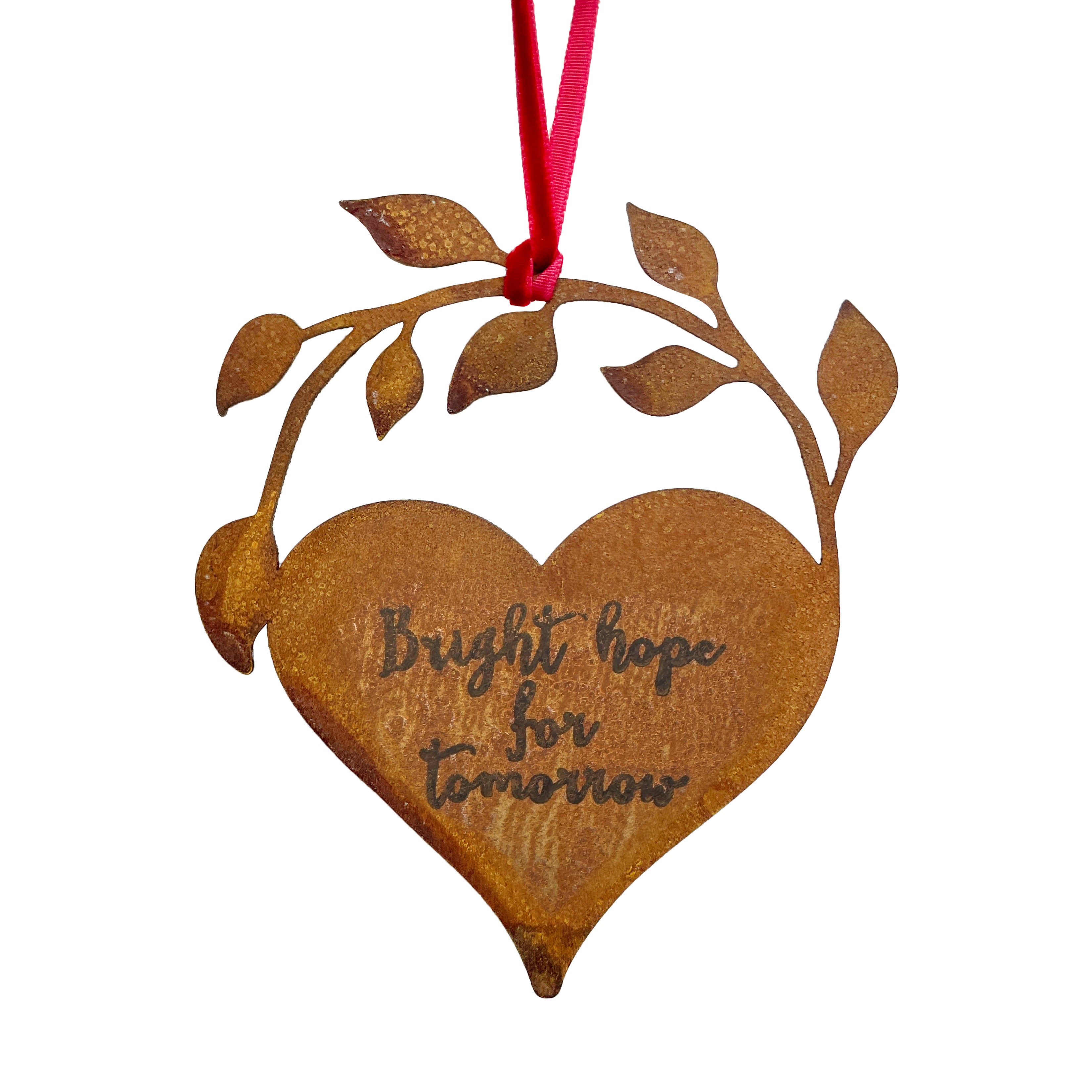 Heart w/ Vine Ornament