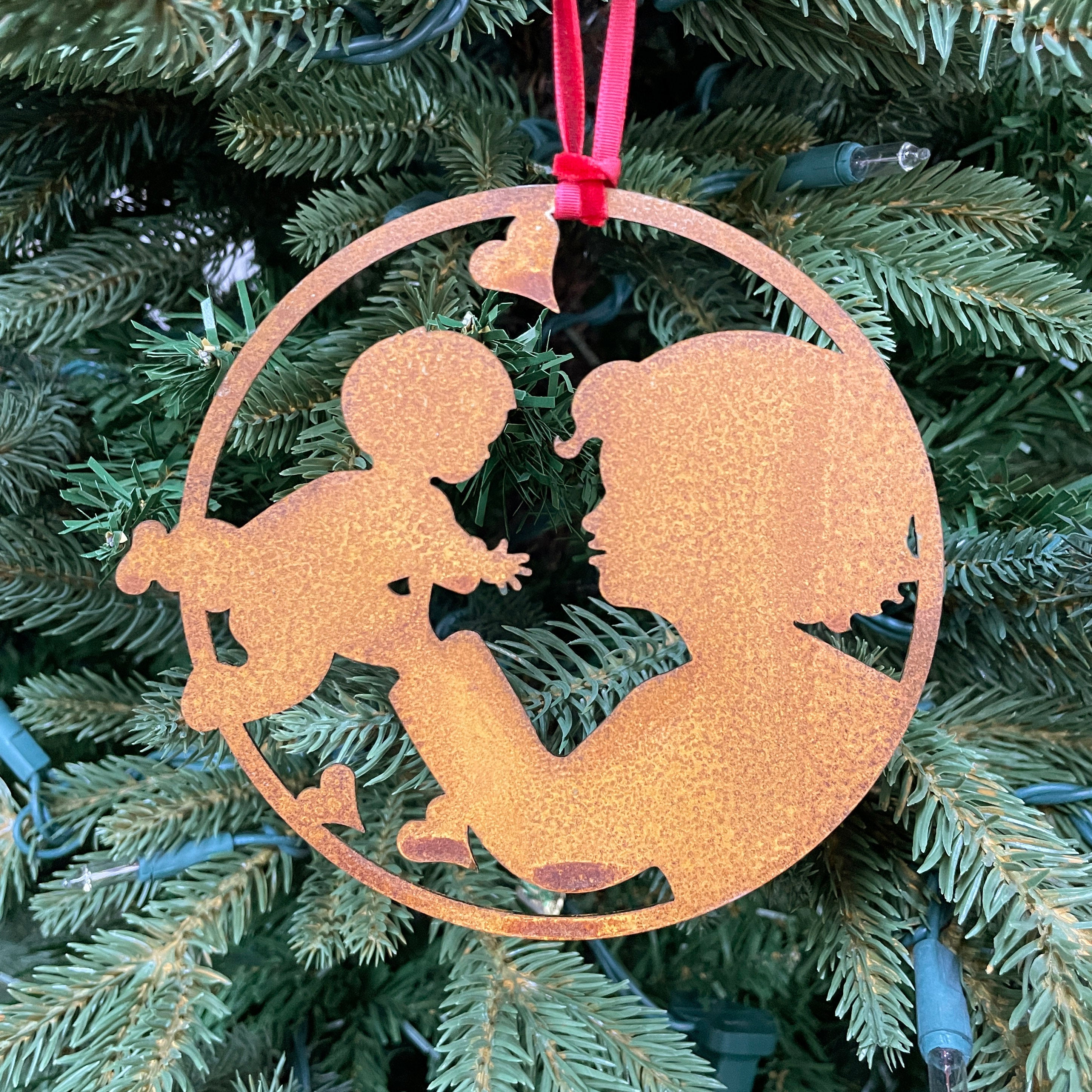 Mother &amp; Child Ornament
