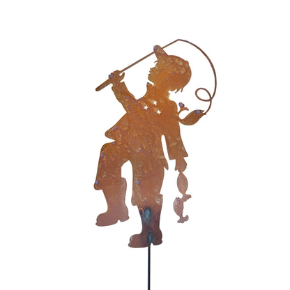 Good Catch Garden Stake 17"